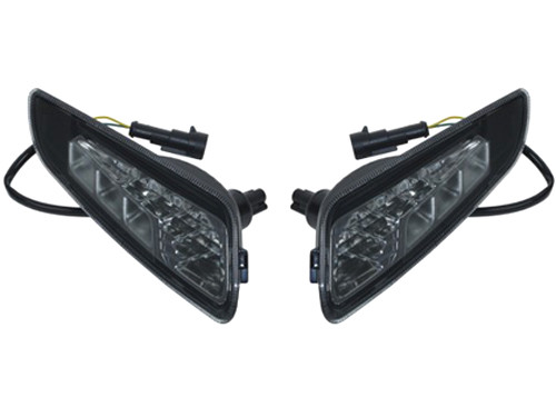 Knipperlicht Set Led Voor Zwart/Smoke Vespa Primavera/Sprint