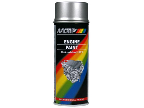 Motip Spuitbus Engine Paint Aluminium 400ML