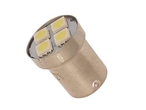 Lamp BA15S 12V Led SMD 18mm Wit