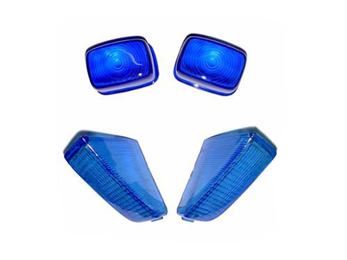 Glas Set Knipperlicht Blauw Yamaha BWS