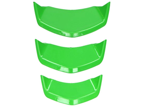 Sierstrip Set Voorscherm Midden 3-Delig Kawasaki Groen Vespa Sprint 2018
