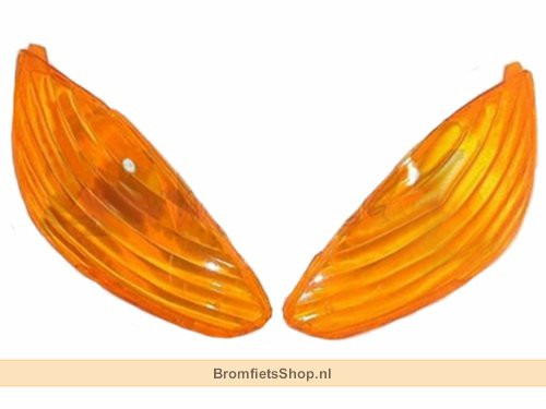 Glas Knipperlicht Links Achter Oranje Peugeot Viva City