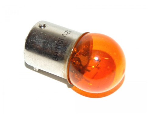 Lamp BAU15S 12V 10W Oranje