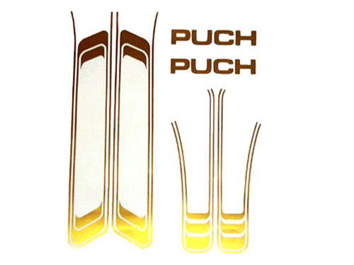 Sticker Set Goud Puch Maxi