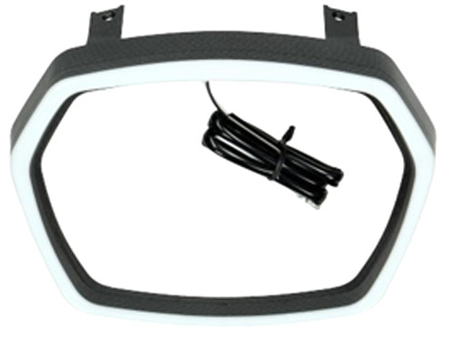 Koplamprand Led Smoke/Glans Carbon Vespa Sprint