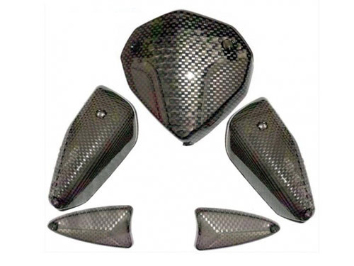 Glas Set Knipperlicht + Glas Achterlicht Carbon Yamaha Aerox 2013