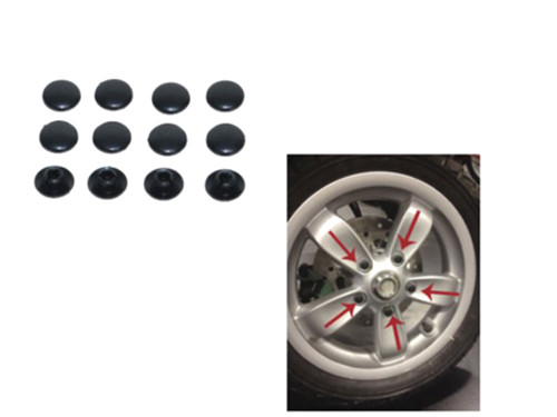 Bout Sier Dop Inbus M8 12Stuks Mat Zwart