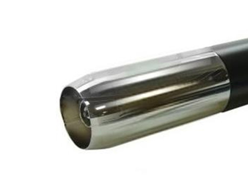 Uitlaat 70/32mm 6.3 Zwart Chroom Universeel