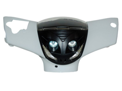 Koplamp + Ledverlichting Zwart Zip 2000