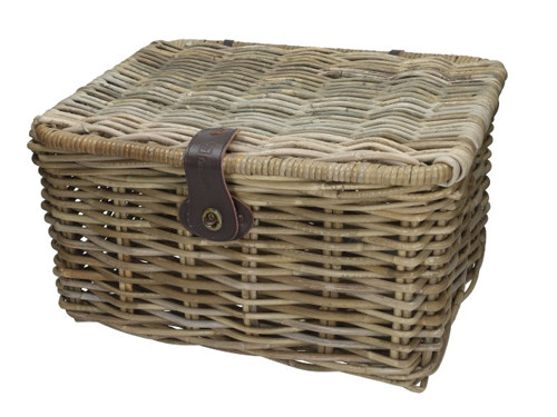 Mand Riet Retro 50cm Nature Grey
