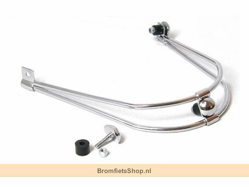 Buzzetti Protectie Beugel Voorspatbord Chroom Piaggio Liberty 50/125cc