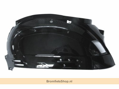 Zijkap Links Zwart China Elegance 12 Inch