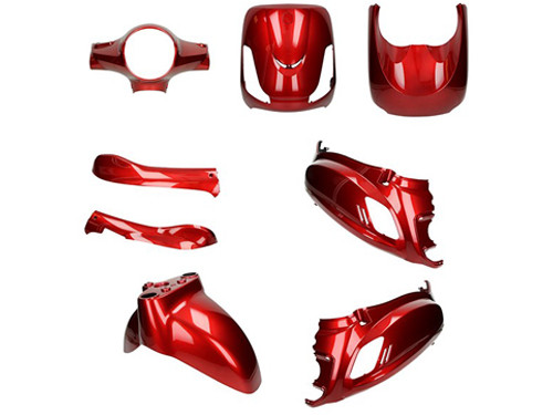 Plaatwerk Set Rood Bordeaux 8-Delig Sym Fiddle 2