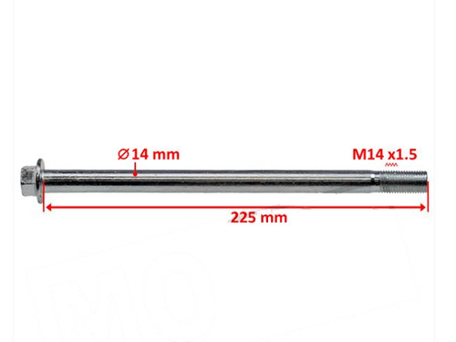 As Achterbrug 225x14x1.50 Rieju RR/Spike
