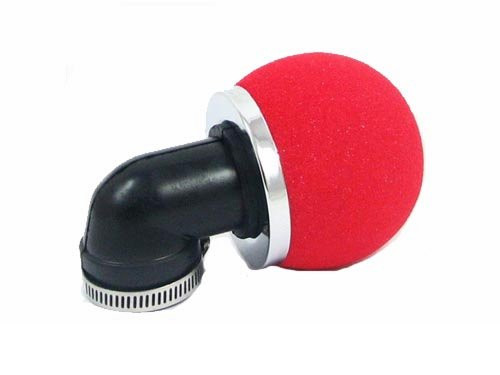 Powerfilter 30mm 90graden Rood Universeel