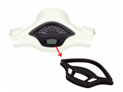 Tellerrand Mat Zwart Vespa Sprint