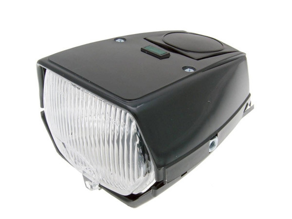 Koplamp Vierkant Zwart Puch Maxi