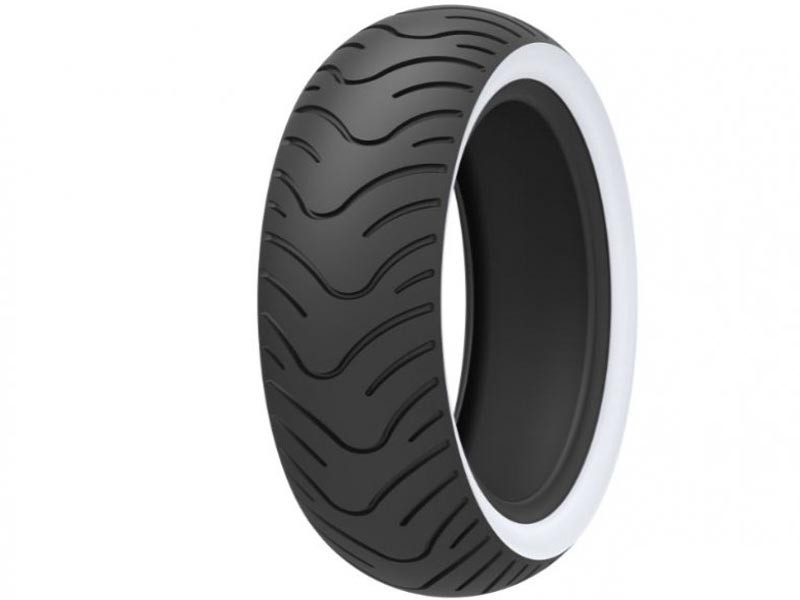 Kenda K413 Buitenband 10-100/80 52J TL White Wall