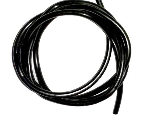 Oliepompslang PVC 2x4.5mm 1Meter Zwart