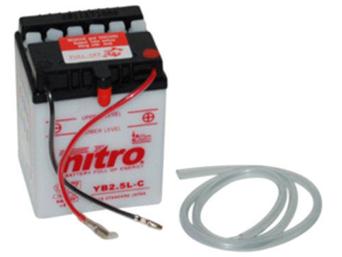 Accu YB2.5L-C2 Honda MTX-OT 50/MTX-OT 80
