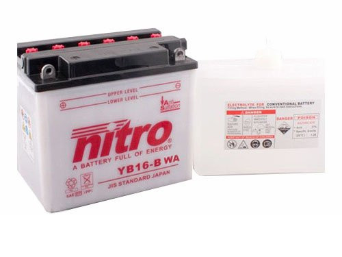Nitro Accu NB16-B (YB16-B) + Zuurpakket
