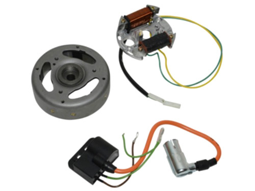 Ontsteking + Vliegwiel + Bobine Elektronisch Puch Maxi