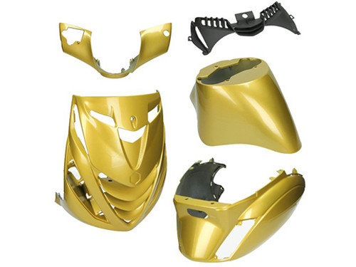 Plaatwerk Set Model SP 5-Delig Porsche Goud Piaggio Zip