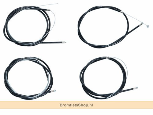Kabel Set 4-Delig Zwart Piaggio Si