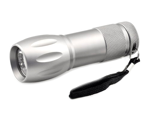 Zaklamp 1 Led Superlight Aluminium Universeel