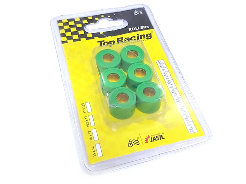 Top Racing Variateur Rollen Set 16.8x12mm 7.0 Gram 
