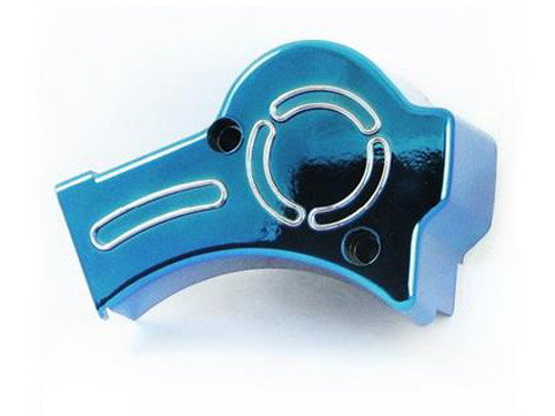  Deksel Oliepomp Lighty Blauw/Chroom Derbi Senda/GPR <2006