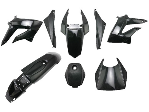 Plaatwerk Set 8-Delig Zwart Derbi Senda DRD Racing 2011>