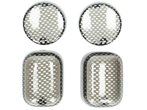 Glas Set Knipperlicht Carbon Malaguti F12