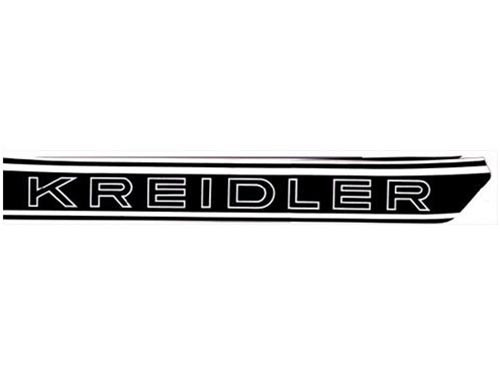 Sticker Set Benzinetank Zwart/Wit Kreidler