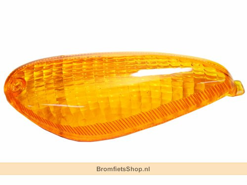 Glas Knipperlicht Oranje Links Voor Piaggio NRG/MC2