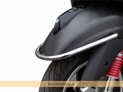 Faco Protectie Beugel Voorspatbord Enkel Chroom Piaggio LX