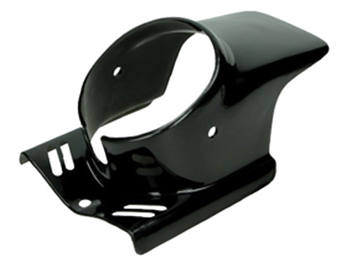Koplampspoiler Rond Zwart Puch Maxi 