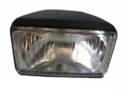 Koplamp Universeel 16cm Zwart/Transparant GUIA