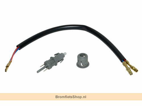 Domino Remlichtschakelaar Voor + Kabel Malaguti F12/F12R/F15