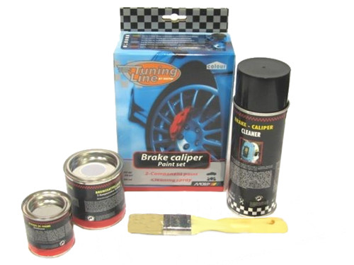 Motip Tuning Line Remklauw Spray Set 2-K Speed Silver
