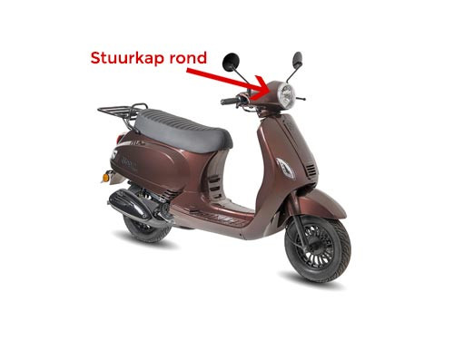 Stuurkap Rond Bruin AGM VX50