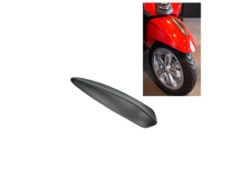 Sierstuk Voorspatbord Mat Zwart Vespa Primavera/Sprint