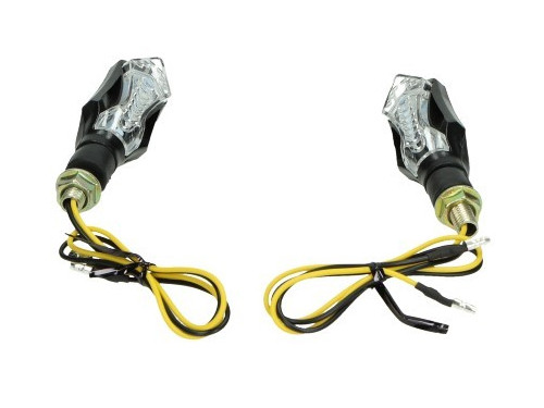 Knipperlicht Set Led Dragon Zwart/Transparant Universeel