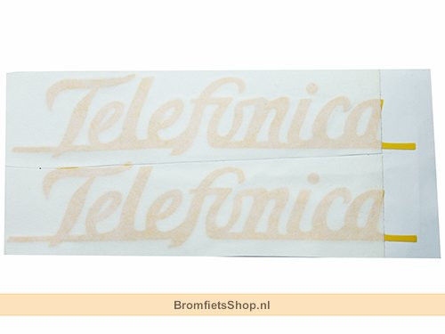 Sticker Telefonica Geel