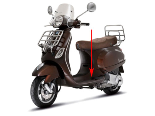 Treeplank Bruin Marrone 112/A Vespa LX FL