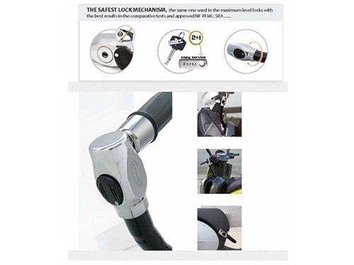 Artago Luxe Anti Robos Slot Piaggio Zip 4T
