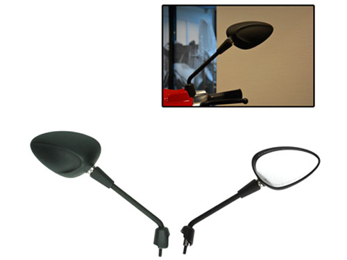Spiegel Set Origineel Model Mat Zwart Vespa Sprint