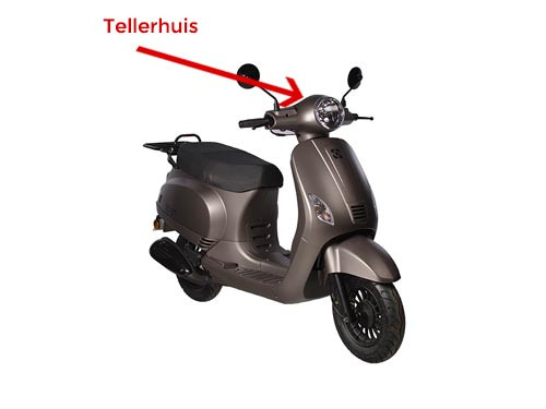 Tellerhuis Rond Titanium AGM VX50