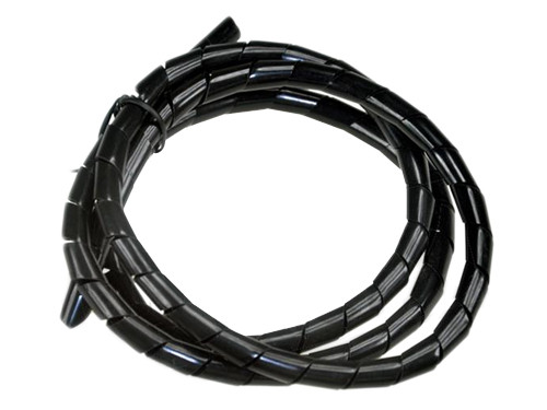 Cover Wrap Buiten Kabel 6mm 1.5meter Zwart