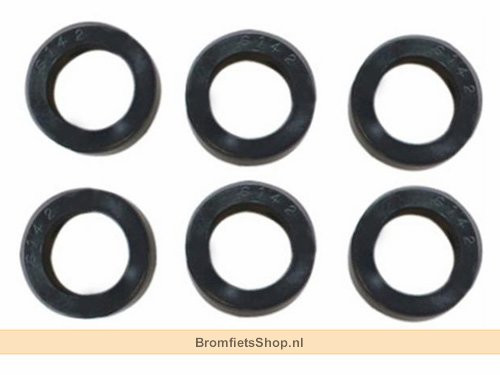 Rubber Set Achterwiel 6-Delig Zundapp